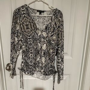 INC Desert Snake Top, size XL